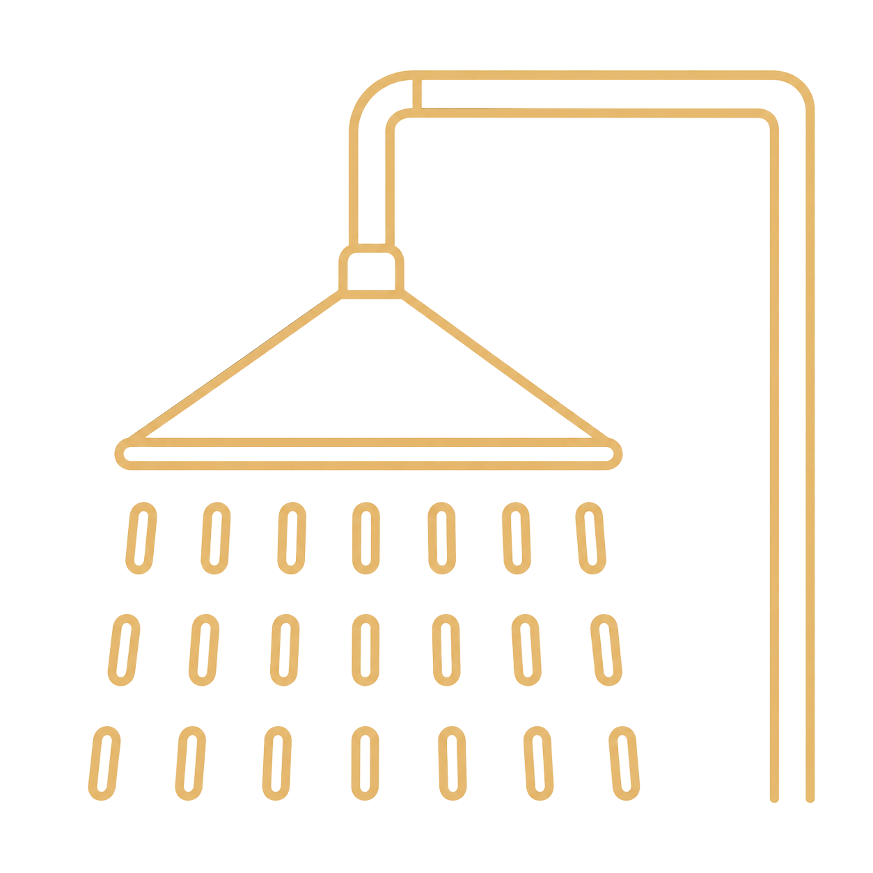 Rainfall Shower Icon